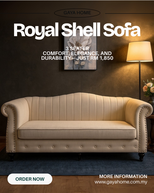 Royal Shell Sofa Set
