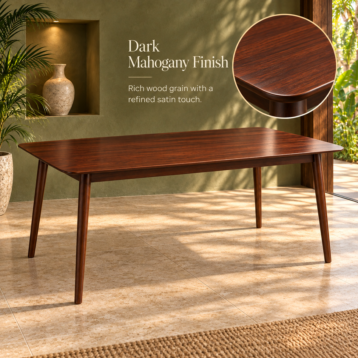 Kayo Wooden Dining Table