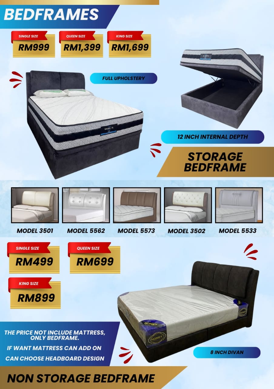 Katil Storage Bed Frame Malaysia | Gaya Home