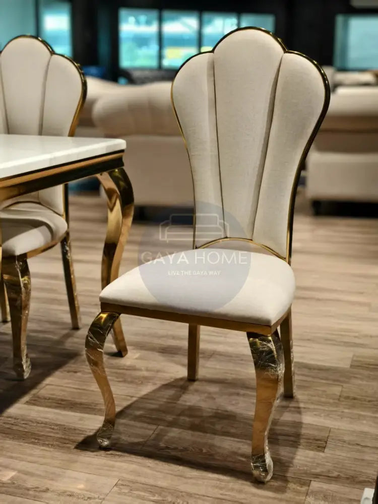 Mermaid Marble Dining Set Dining Set