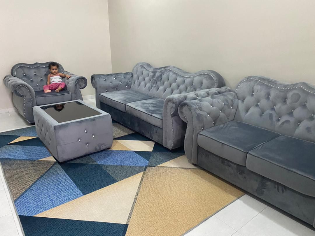 Camelback Sofa Set - Gaya Home