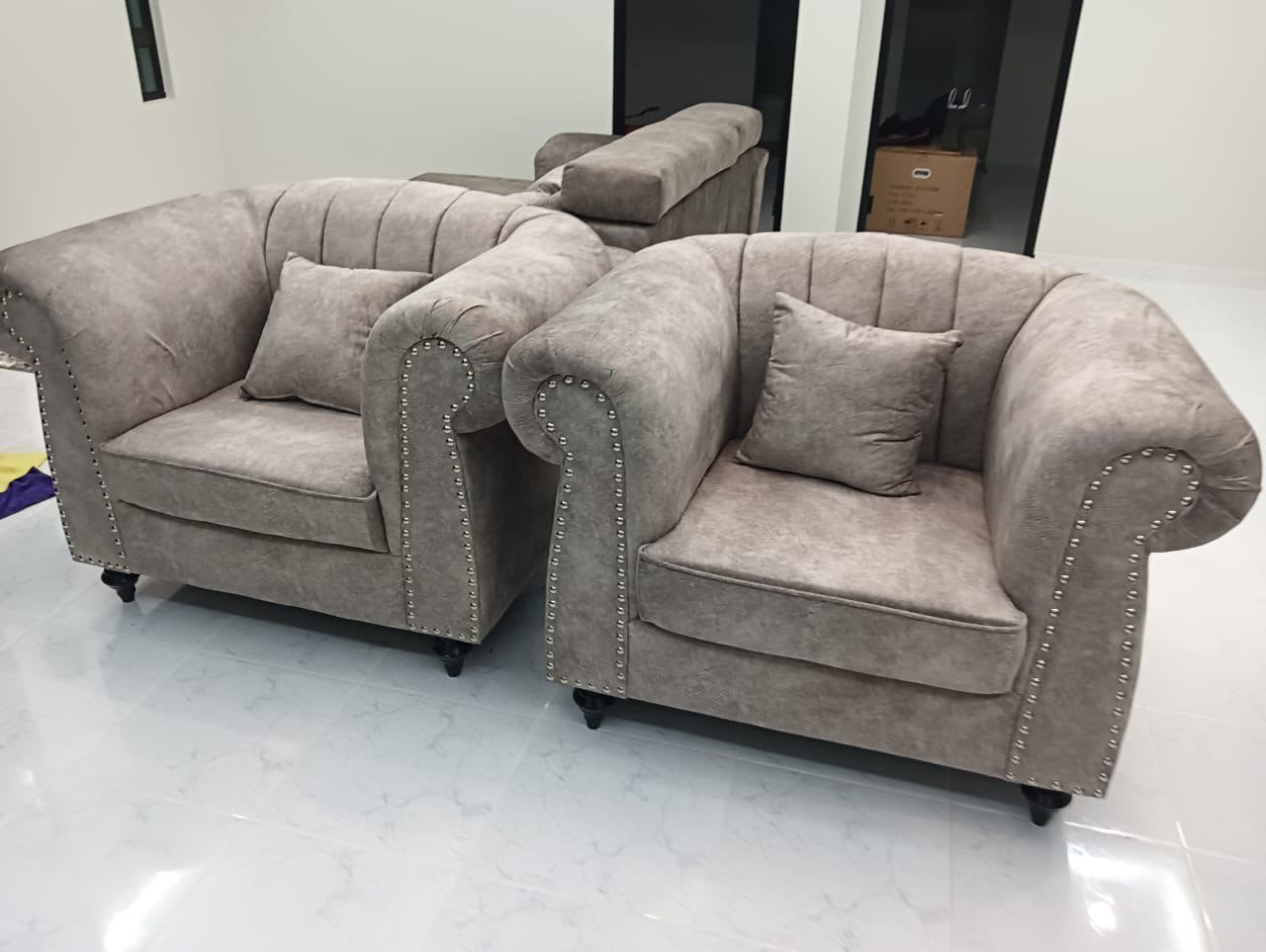 Royal Shell Sofa Set - Gaya Home