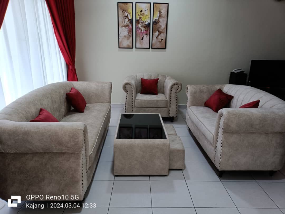 Royal Shell Sofa Set - Gaya Home