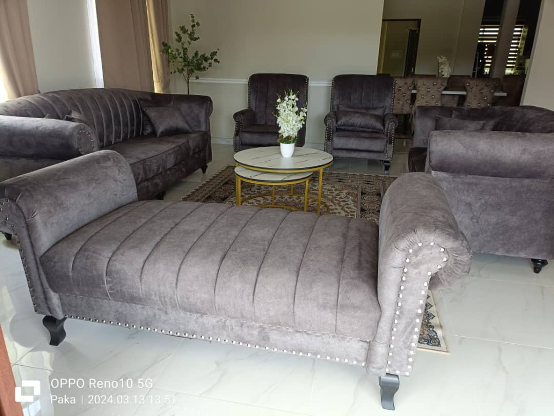 Royal Shell Sofa Set - Gaya Home