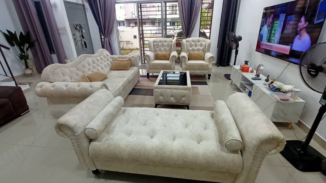 Camelback Sofa Set - Gaya Home