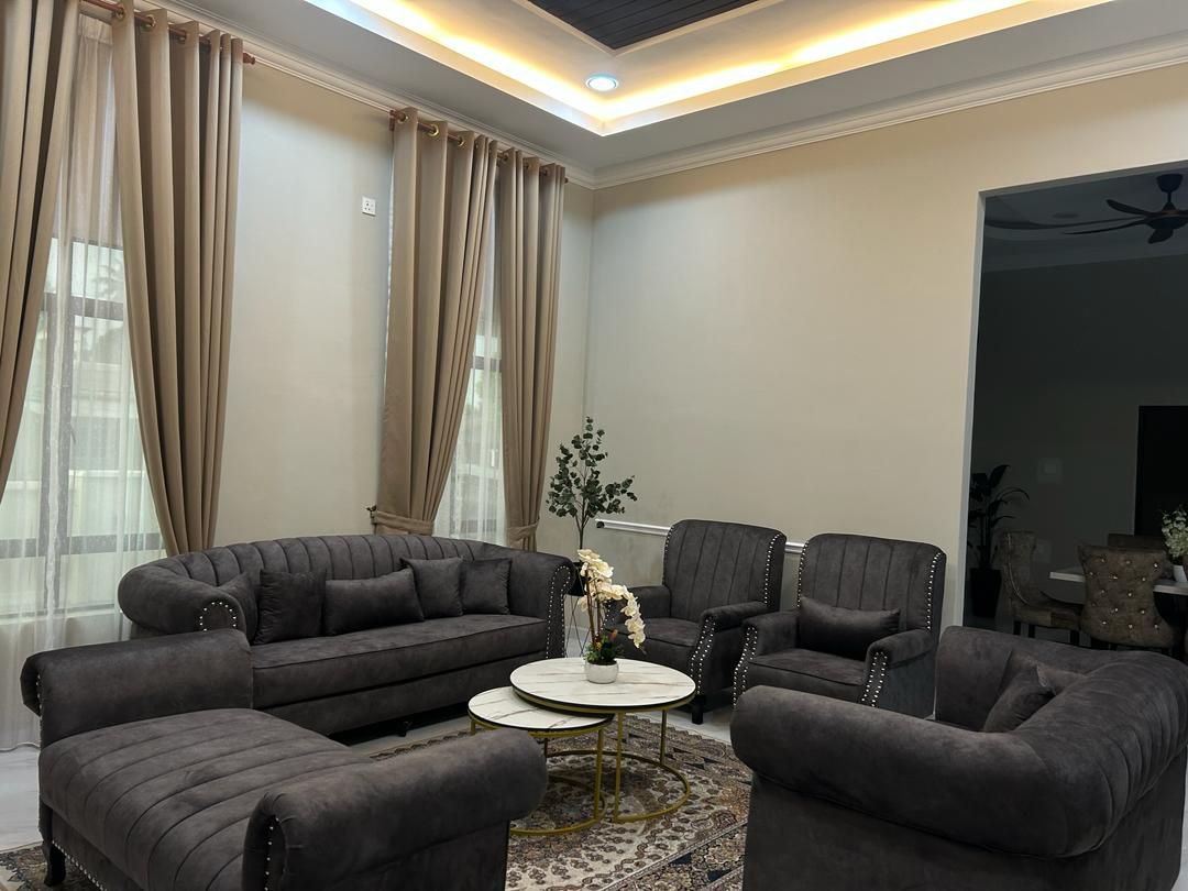 Royal Shell Sofa Set - Gaya Home