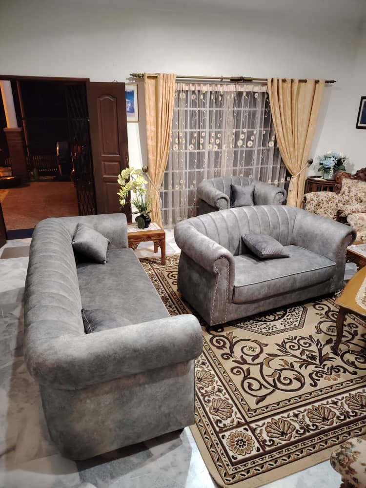 Royal Shell Sofa Set - Gaya Home