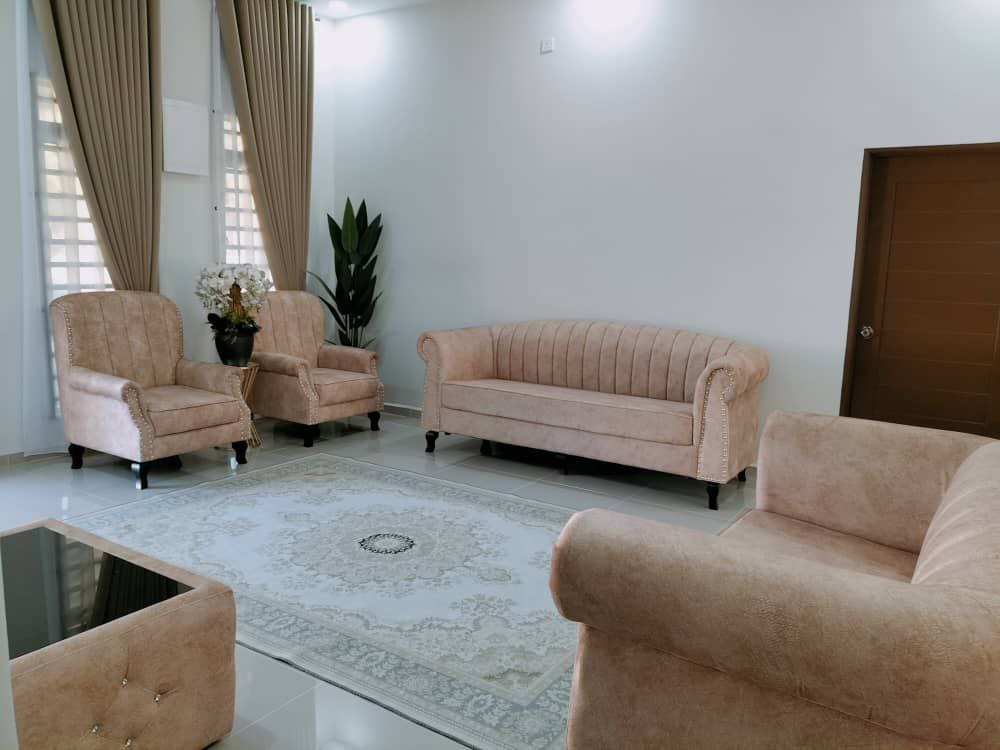 Royal Shell Sofa Set - Gaya Home
