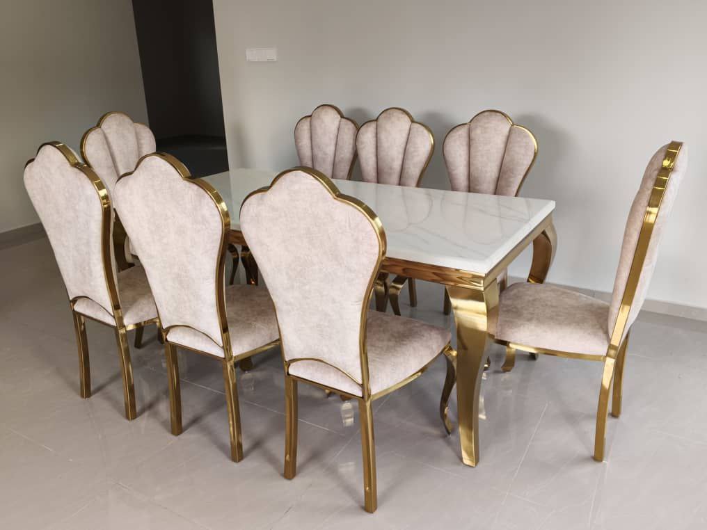 Mermaid Marble Dining Set