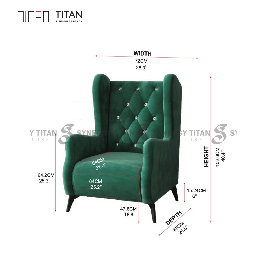 Premium Highback Sofa Set - Gaya Home