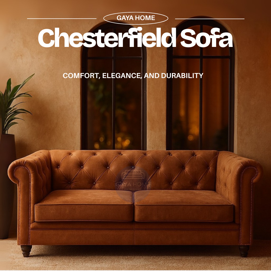 Classic Chesterfield Sofa Set