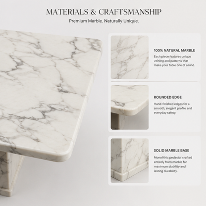 CT01 Full Marble Table