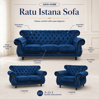 Ratu Istana Sofa Set (1627)