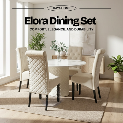 Elora Round Dining Set