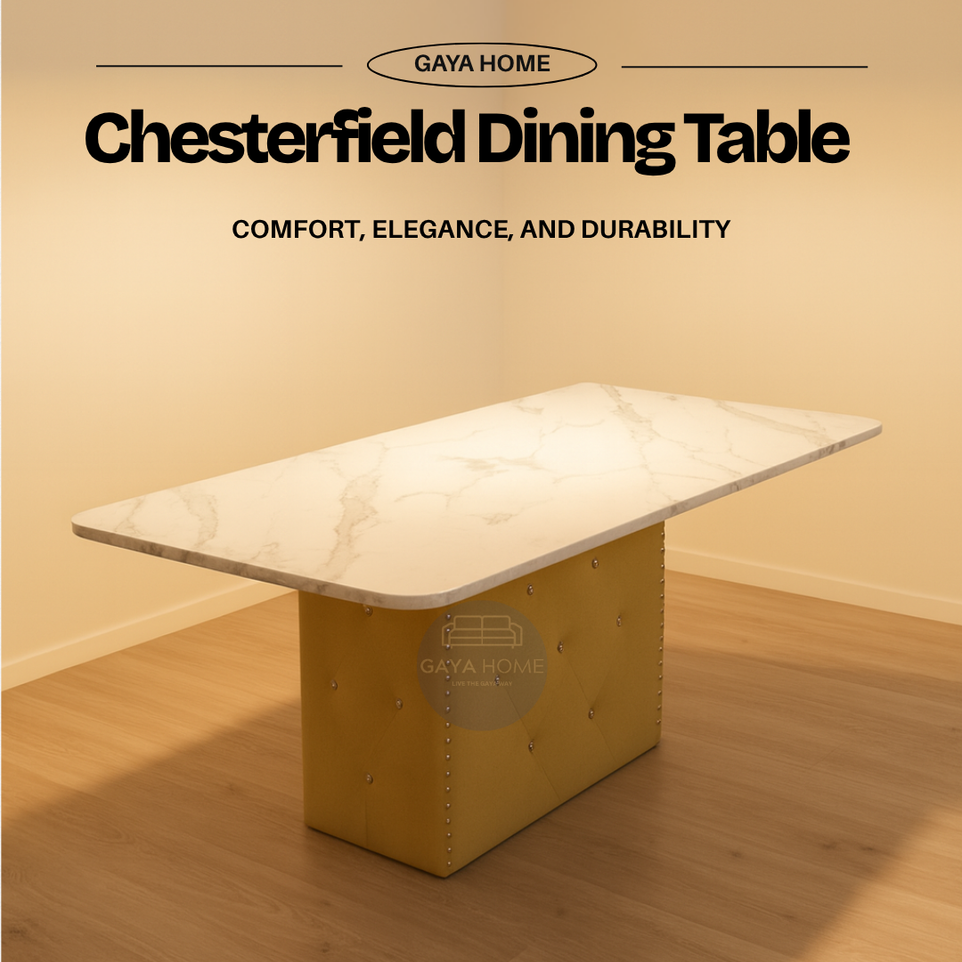 Chesterfield based Marble Table