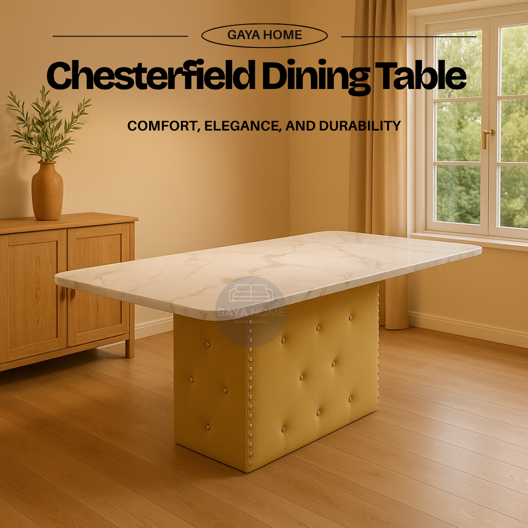 Chesterfield based Marble Table