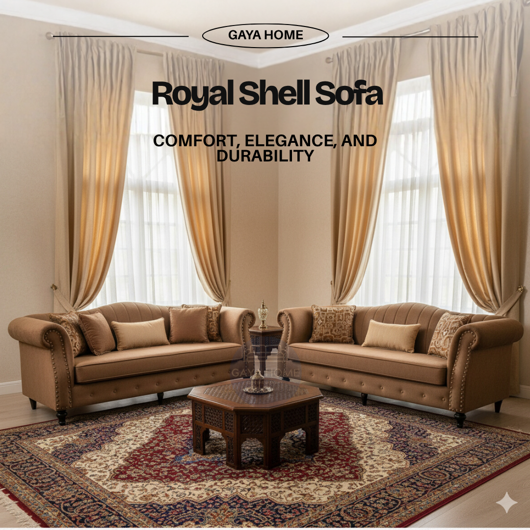 Royal Shell Sofa Set