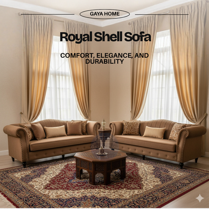Royal Shell Sofa Set