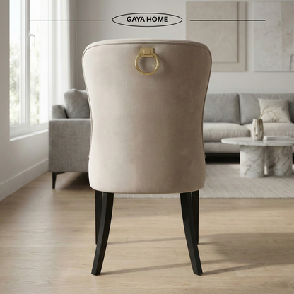 Milan Dining Chair | Premium Tufted Wingback Chair