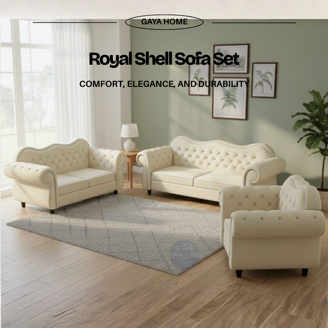 Camelback Sofa Set