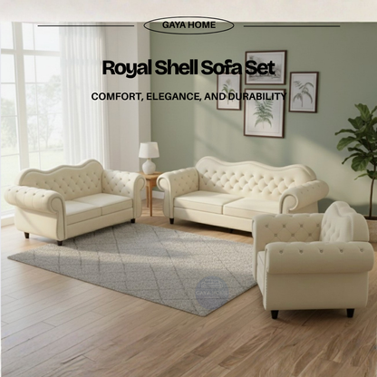 Camelback Sofa Set