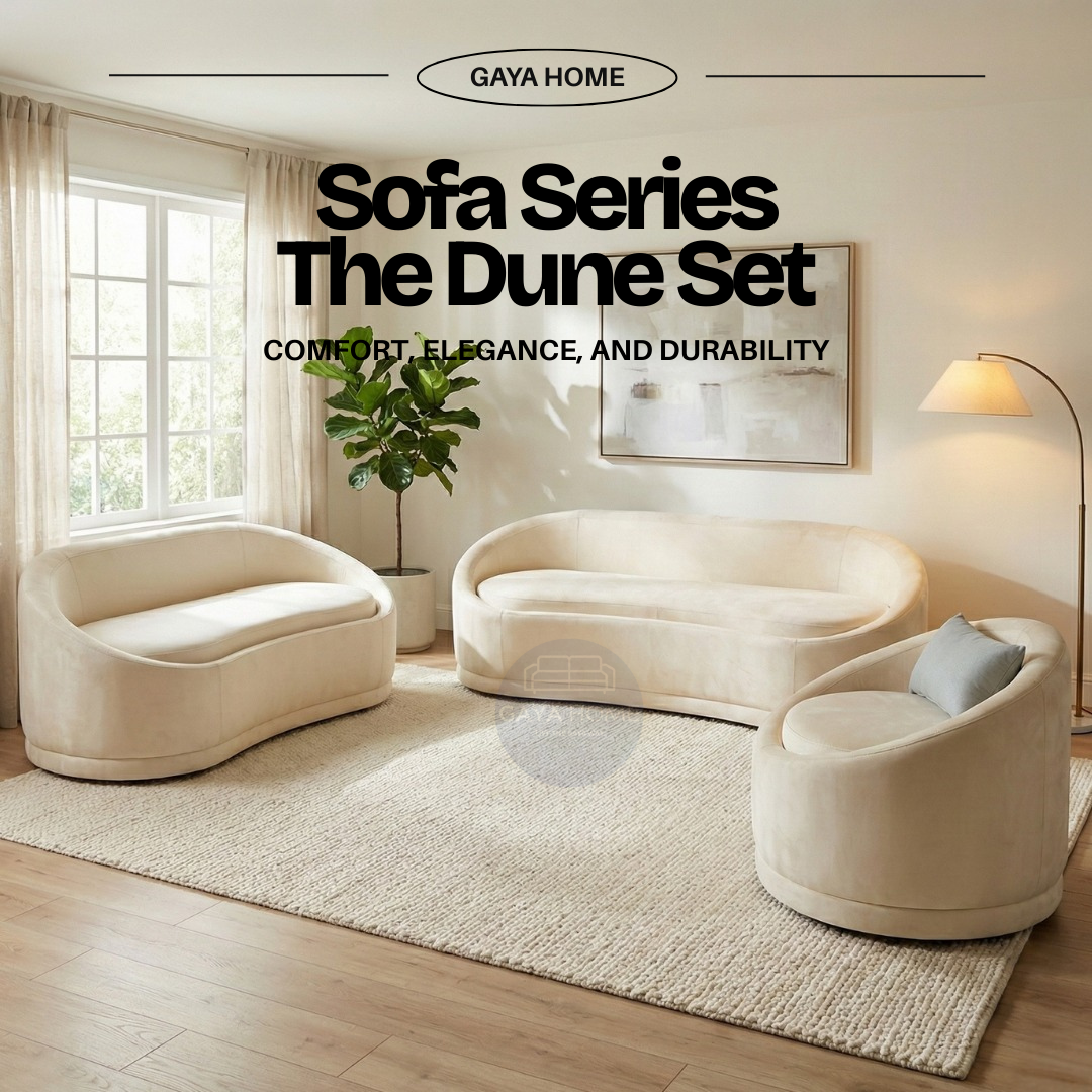 The Dune Set | Premium Curved Designer Sofa Series