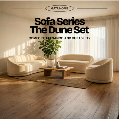 The Dune Set | Premium Curved Designer Sofa Series