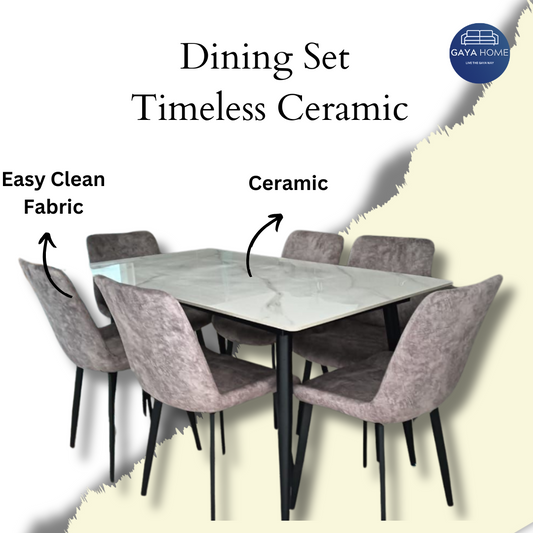 Dining Set Timeless Ceramic