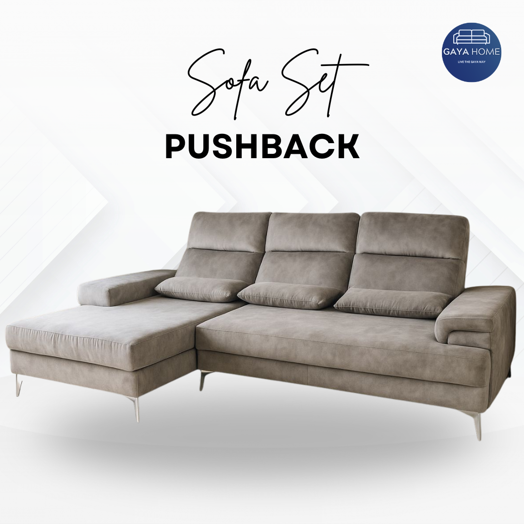 Flexi Push Back Sofa L Shape
