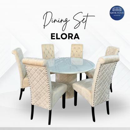 Dining Set Round Elora