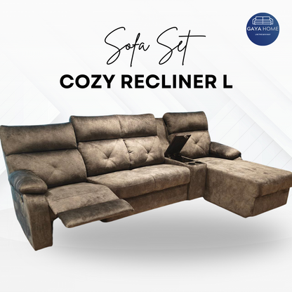 CozyRecline Versatile L-Shaped Sofa