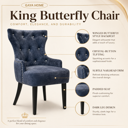 King Butterfly Dining Chair (ST11)