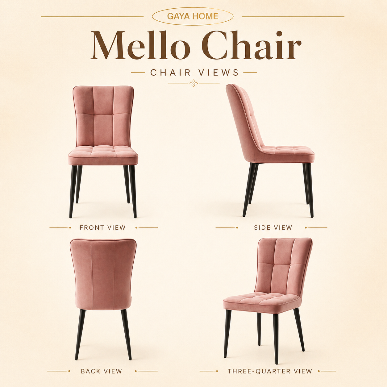 The Mello Dining Set (C222)