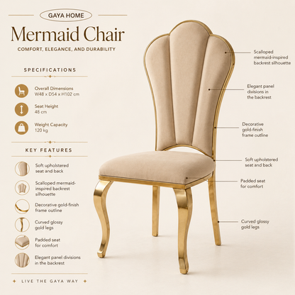 Mermaid Chairs (C228)