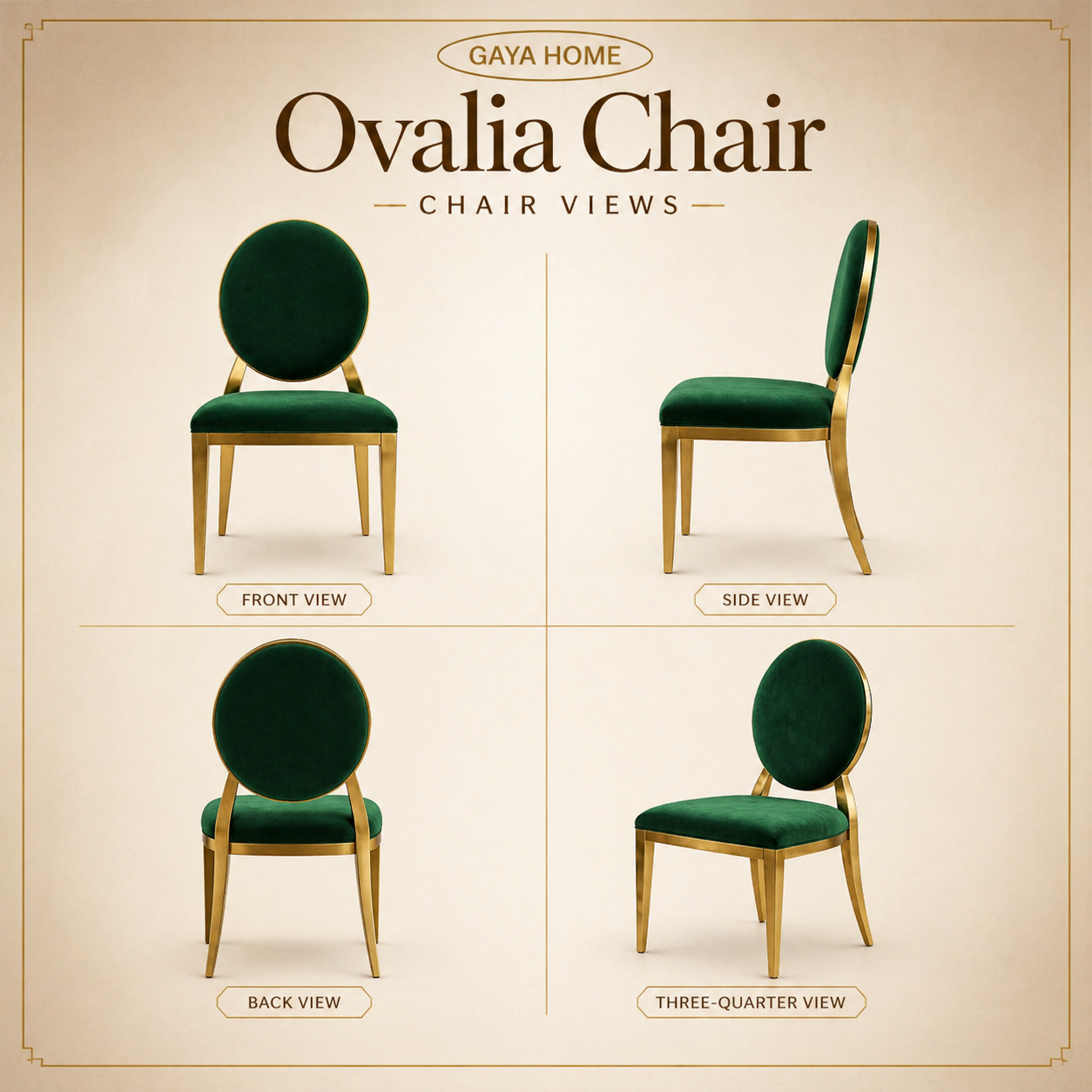 The Ovalia Dining Set (C229)