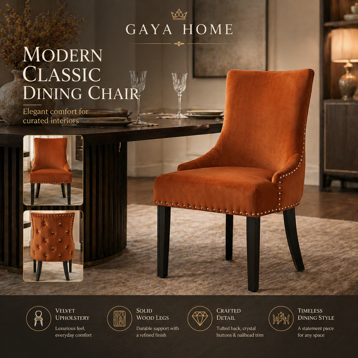 Classic Premium Dining Set (ST07)