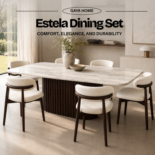 Koda Japandi Dining Set (C241)