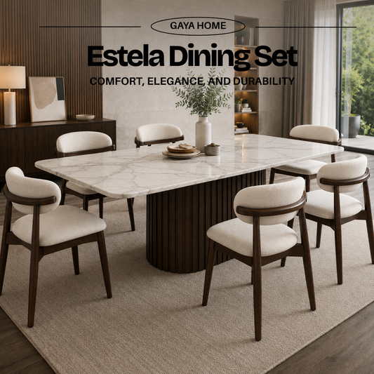 Koda Japandi Dining Set (C241)