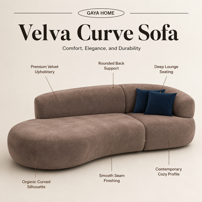 Velva Curve Sofa (1646)
