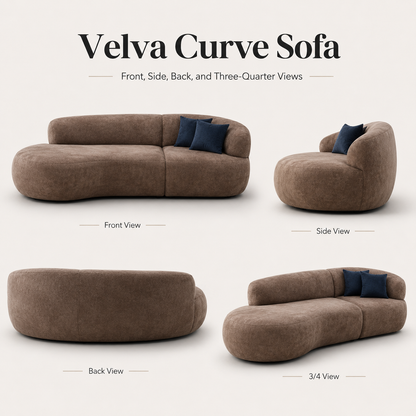 Velva Curve Sofa (1646)