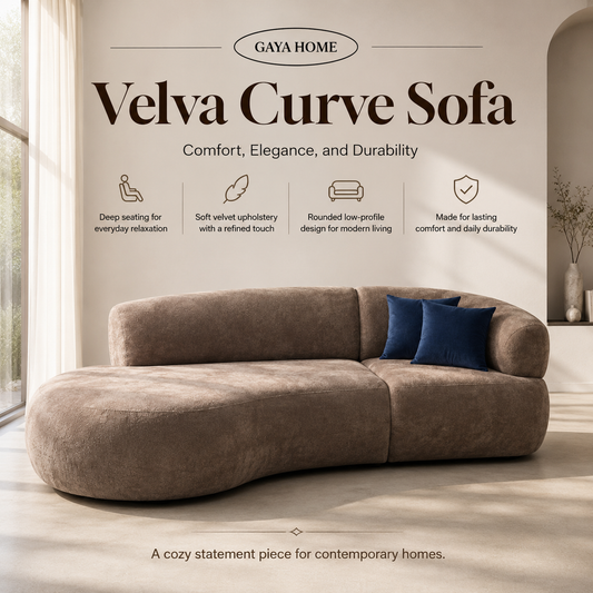 Velva Curve Sofa (1646)