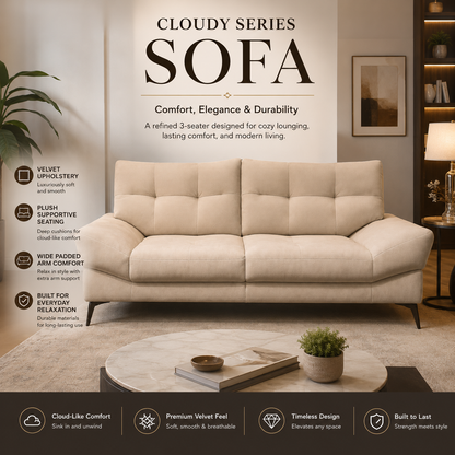 Cloudy Series Sofa Set (1643)