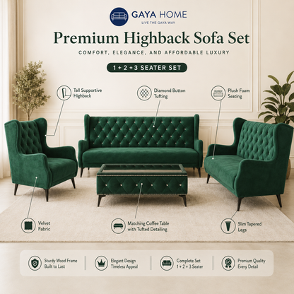 Highback Sofa Set (04)