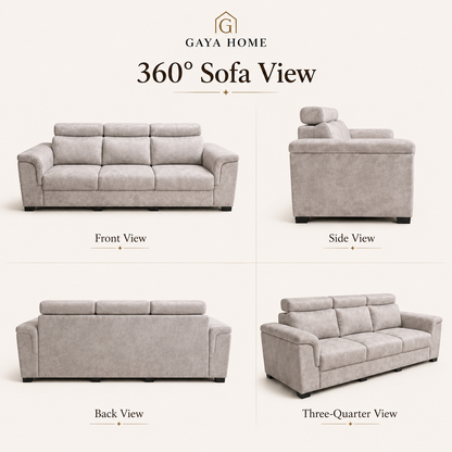 Easy Series Fabric Sofa Set (1632)