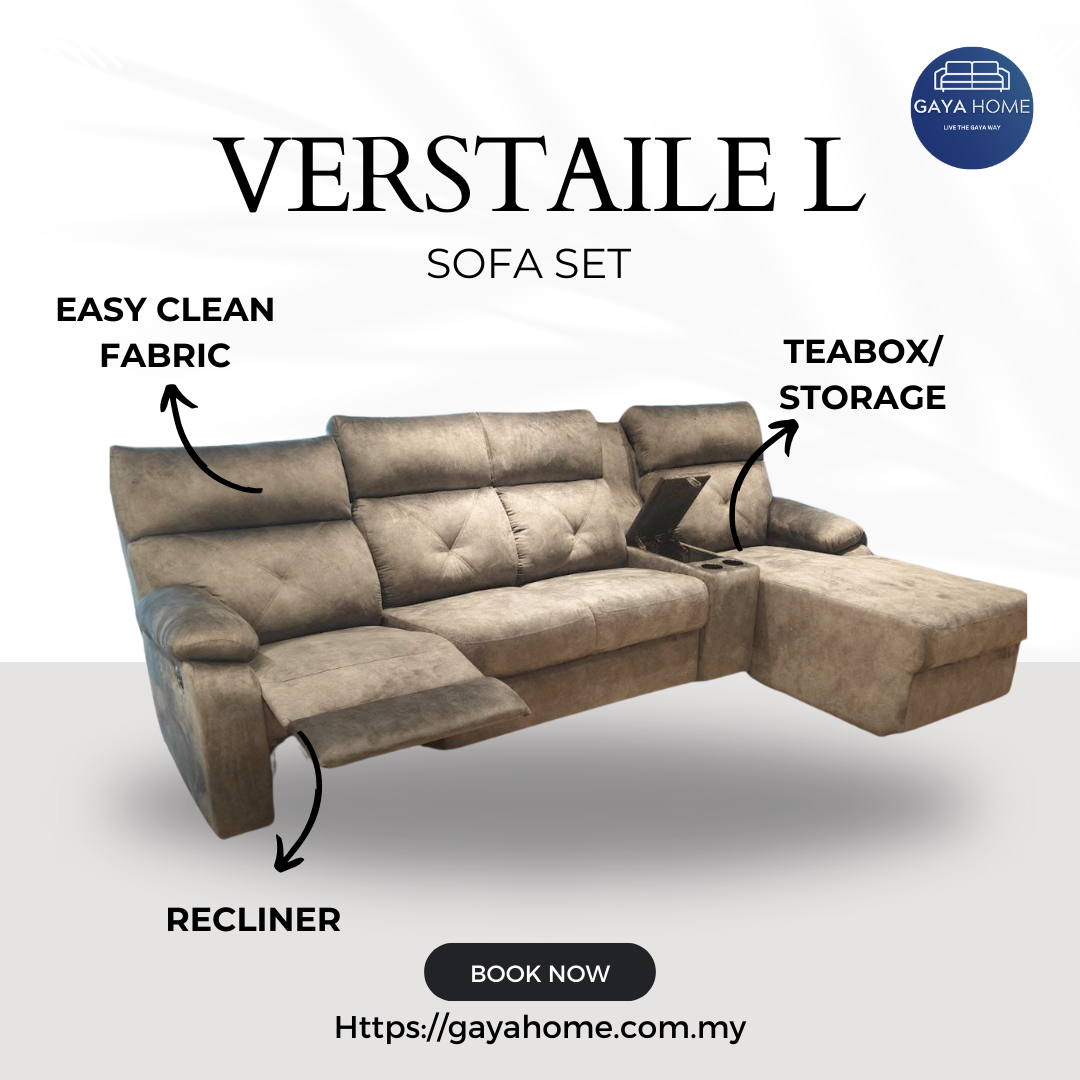 CozyRecline Versatile L-Shaped Sofa