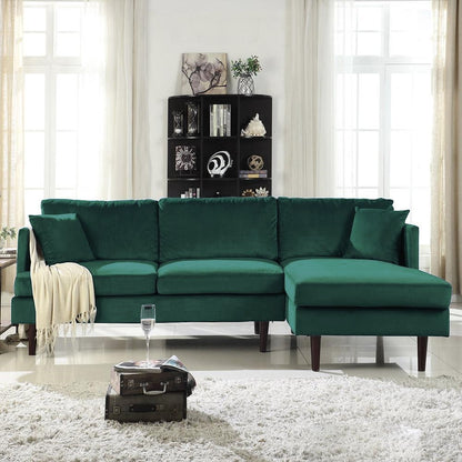 Old Hollywood Sofa 3 Seater L Shape Sofa - Gaya Home