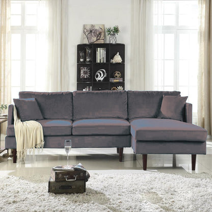 Old Hollywood Sofa 3 Seater L Shape Sofa - Gaya Home