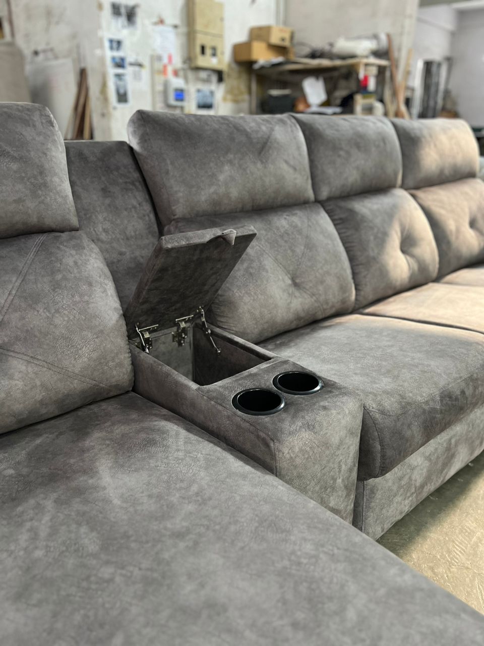 CozyRecline Versatile L-Shaped Sofa - Gaya Home