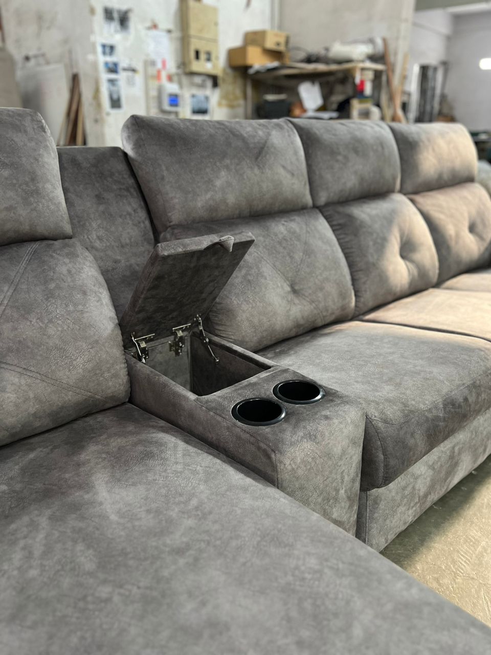 CozyRecline Versatile L-Shaped Sofa - Gaya Home