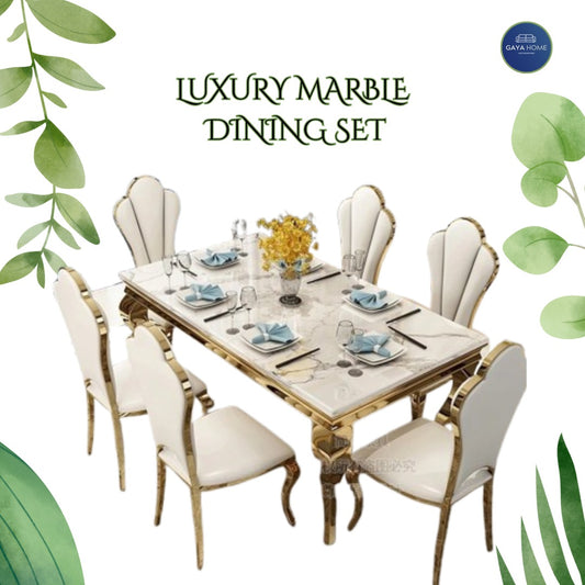 Luxury Marble Dining Set